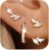 GEORGE · SMITH 3 Pairs Earrings Set