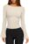 LASLULU Womens Bell Long Sleeve Workout Top