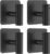 SETSAIL 4 Pack Towel Hooks for Bathrooms