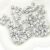 520pcs 6mm Antique Silver Acrylic Square Beads English Letter Pattern