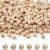 520Pcs/Bag Cube Wood Beads with Initial 26 Letters 10Mm Natural
