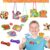 52 PCS Animals Lacing Cards for Kids Ages 3-5, Uppercase Sewing Cards Kits, Animal Alphabet Matching Games for Preschool Learning, Developing Fine Motor Skills Supplies