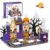 53Pcs Halloween Magnatiles, Magnetic Tiles for Kids- Spooky Haunted House