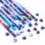 540 Sheets Twelve Constellations Origami Star Paper Strips, Galaxy Starry Sky Lucky Folding Colorful Graphic DIY Handcraft Paper for Art Craft Decoration, Gift and School Supplies