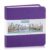 5″ × 5″ Hardcover Pocket Sketchbook, 80 Sheets, 160gsm, Purple