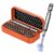 55 in 1 Mini Precision Screwdriver Set, Magnetic Small Screwdriver Kit for Electronics, Phone, Laptop, PC, Camera, Watch, Eyeglasses, Repair Tool Set with Storage Case for DIY & Home Use（Orange）