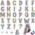 55 Pcs Pastel Magnetic Letters 3 inch Composition ABC Letter Magnets Whiteboard Magnetic Alphabet Letter Kit for Teacher Parents School Home Fridge Classroom Bulletin Board Learning Decor