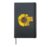 55th birthday A True Sunshine Since 1971 Sunflower Hardcover Journal, Black