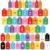 56PCS Crayon Shaped Alphabet Cards Set Back to School Classroom Decorations