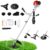 58cc 4-in-1 Gas String Trimmer, 2-Stroke Engine with Bike Handles