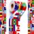 59ft Flags Border Sticker Whiteboard Border Trim Wall Sticker for Classroom Chalkboard and Home Party Parties Bulletin Board Borders