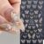 5D Butterfly Nail Art Stickers Decals Glitter Butterfly Nail Decals 2PCS Self-Adhesive Luxury Butterflies Nail Art Design Supplies Sticker DIY Nail Manicure Accessories for Women DIY Nail Decorations