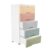 5 Drawer Vertical Dresser Clothes Storage Cabinet Tower (Macaron Color)