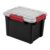 5 Gallon Plastic Storage Bin with Clear Lid and Silicone Gasket