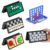 5 in 1 Mini Travel Games Set, 5.2” Checkers,Chess,Ludo,Reversi,4 in a Row