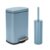 5L Pedal bin & Toilet Brush Set AKIRA Fog mat Spirella