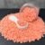 5MM Orange Paw Polymer Clay Sprinkles for Crafts, Slime, Nail Art, 5g