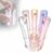 5 No Gas Discharge Tube, Gas Glow Discharge Tubes Set With Excitation Base & Round Stand, Inert Gas Glow Demonstration & 99.99% Purity, Ne/kr/he/xe/ar, Vacuum Sealed, For Party Decoration