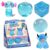 5 Pack Blue Squishy Toys Slow Rising Squishy Set Sugar Filled Fidget Squeeze Toy Apple Axolotl Crunchy Cube Coconut Oil Highland Cow Squishies for Party Gift Home Office Anxiety Relief Focus
