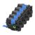 5 Pack Compatible with P-Touch TZe-551 TZe551 24mm 0.94 Blue Label Tape