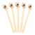 5 Pack Gel Pen Set, Dog Silicone Gel Pens 0.5 mm Black Ink, Cute Swinging Puppy Figure Pens with Caps, 8.7 in, 5 Pack