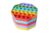 5 Pack Silicone Bubble Sensory Pop Fidget Toy, Office Toys, Anxiety Relief Squeeze Sensory, Autism, ADHD and Special Needs Stress Reliever, 5 Colors Including Rainbow by Treycer