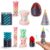 5 Pack Spiral Cone Cylinder Cube Fidget Toys 3D Printed Relief Fidget Impossible passthrough Impossible Cone,Birthday for Adults & Kids