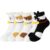 5 Pairs of Warm Socks, Women’s Cat Pattern Socks, Thicker Winter Socks, Gifts for Sleeping and Home Slippers