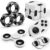 5PC Fidget Toys Adults Set Fidgets for Classroom Must Have Autism Sensory Pack Figette Cube ADHD Special Treasure Prize Tool Stress Relief Desk Cool Gadget for Kid Easter Basket Stuffers for Teen Boys