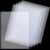 5 Pcs 8.5 x 11 Inch Rigid Sheet Protectors Clear Plastic Sleeves
