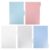 5pcs Binder Index Dividers PP Tab Pages 5.5×8.5 Inch 5 Color
