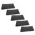 5pcs Black Invoice Receipt Organizer File Folder with 200 Sheet