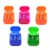 5PCS Double Hole Pencil Sharpener with Lid, Manual Handheld