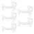 5pcs Eyebrow Tattooing Ruler Plastic Shaping Stencil