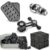 5 Pcs Fidget Toys for Adults & Teens Magnetic Putty Beads Cool Gadgets Slider Metal Fidgets Spinners Cube Office Desk Sensory Toy for Autism ADHD Stress Relief Set Anxiety Items Gift for Teen Boys