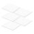 5pcs Mini Mirror Tile Acrylic Self Adhesive Square Wall Sticker