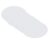 5 Pcs Oval Cotton Art Panel for Students and Hobbyists, White
