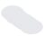 5 Pcs Oval Cotton Painting Board for Students and Hobbyists White