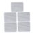 5pcs Ruled Double-Sided Dry Erase Board 9×12 Inch High Density