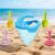 5Pcs Sand Funnel Beach Toy, Sand and Water Funnel Toy Sands Castles Toys Drip Sands Castles Maker Building Kit Beach Toys with Shovel Rakes Siftersand Spoon for Summers Beachs Fun