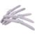 5pcs Velour Clothes Hangers for Women, Smooth Surface, Iron