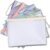 5PCS Zipper Pouch Bags A4 for Organization Document Bag for Office School Home File folders