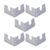 5Pieces Replacement Cutter for 6/8 Inch Rubber Strips Scissors V Pliers for Gardening Handcrafts and Household Projects Gardener Tool