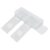 5 Pieces Reusable Double Concave Blank Glass Slides for Biological Microscope Laboratorial Consumables for Liquid Specimen Microscope Accessories