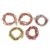 5 Rolls Decorative Headdress Lace Trim for DIY Floral Border Skirts