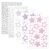 5 Sheets Self Adhesive Star Face Gems, Rhinestone Stickers for Eye Hair NAI