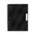 5 Subject Spiral Notebook Wide Ruled 160 Sheets, Black 8×10.5in