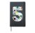 5th Birthday Boy 5 Years Old Outer Space Astronaut Hardcover Journal, Black