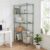 5 Tier Adjustable Storage Shelf Wire Shelving Unit Metal Shelves Steel Rack Standing Closet Bathroom Organizer Pantry Kitchen Garage Laundry Room Organization Home Rack (29x13x59)”(LxWxH)，Forest Green