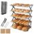 5 Tier Collapsible Cookies Cooling Rack with Adjustable 4 Setting Design